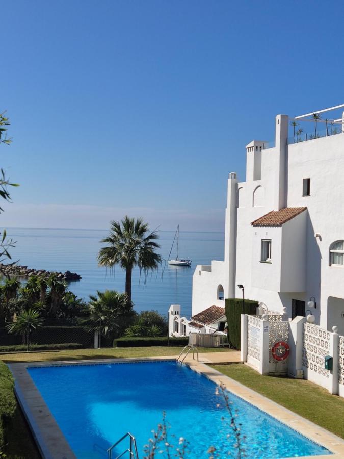 Ferienwohnung Front Sea View Penthouse Estepona Exterior foto